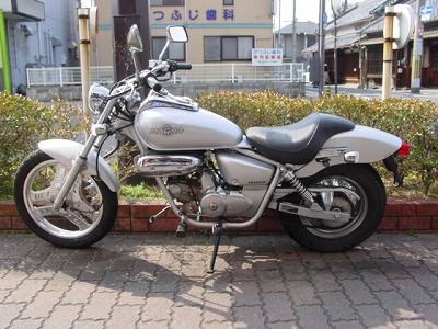HONDA マグナ50 バイク屋整備 大阪 ホンダ 低走行 1500km 岸和田～全国輸送 HONDA マグナ50 バイク屋整備 大阪 ホンダ 低走行 1500km 岸和田～全国輸送