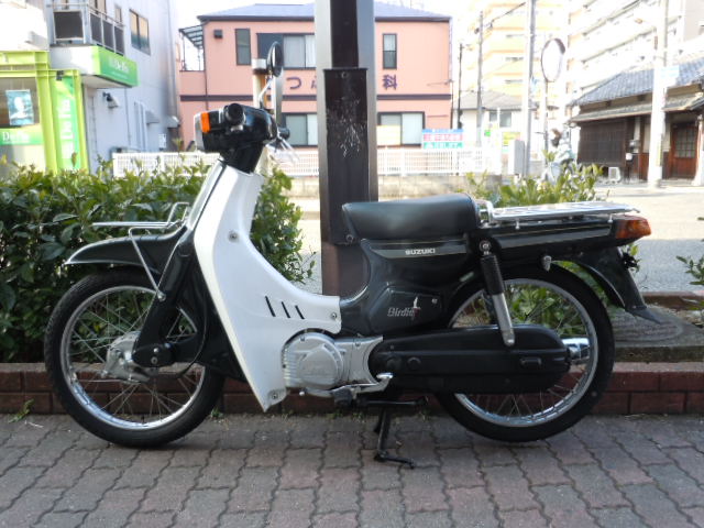 スズキバーディー50  E 大阪 中古車 バイク情報