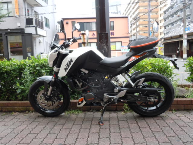 KTMデューク 125 大阪 中古車 バイク情報